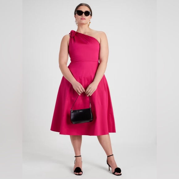 green emerald velvet dress kate spade new york Rent the Runway Pre-Loved Cloud Dot Dress, Multicolor,  X-Small at Amazon Women's Clothing store